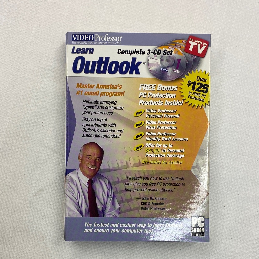 Learn Outlook Complete 3-CD Set